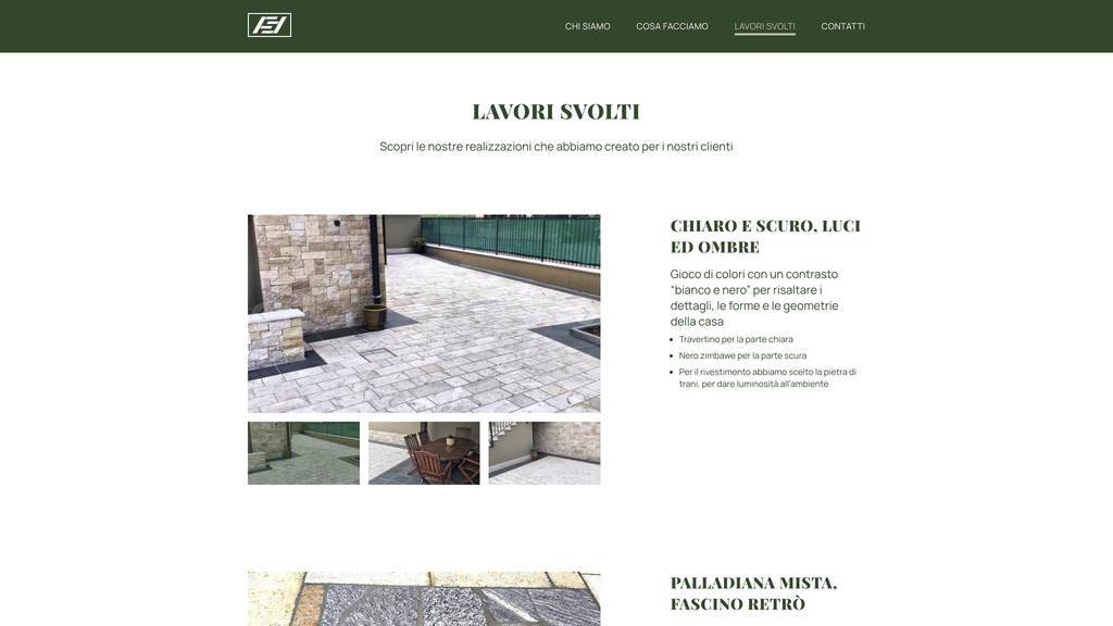 Fratus Vintage Stone srl - Sito web su misura Deco srl