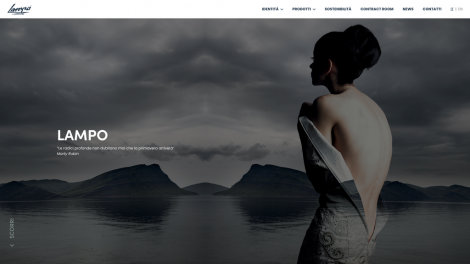 Lampo by Ditta Giovanni Lanfranchi spa - Sito web su misura Deco srl
